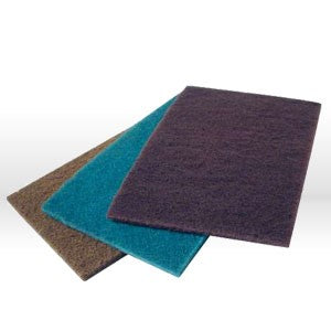 07447 Arc Abrasives, Bright-Buff Hand Pad,6"x9",Non-woven,Maroon